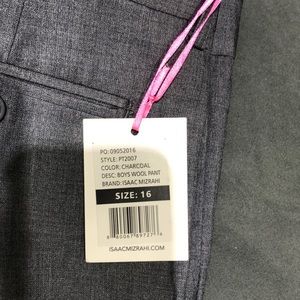 Isaac Mizrahi Gray Boys Suit Pants